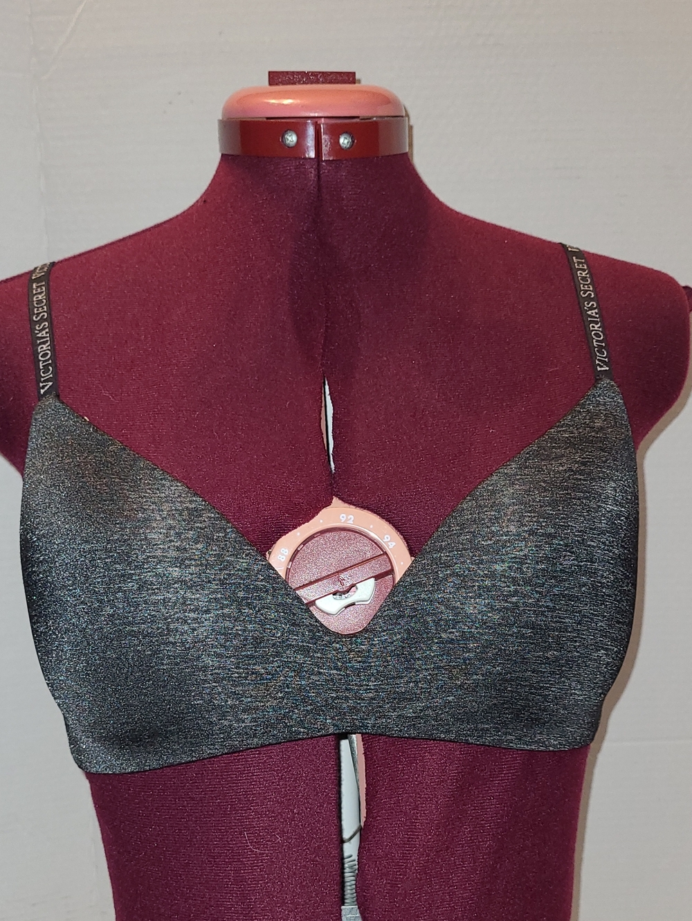 Victoria's Secret Gray Wireless T-Shirt Bra 34B